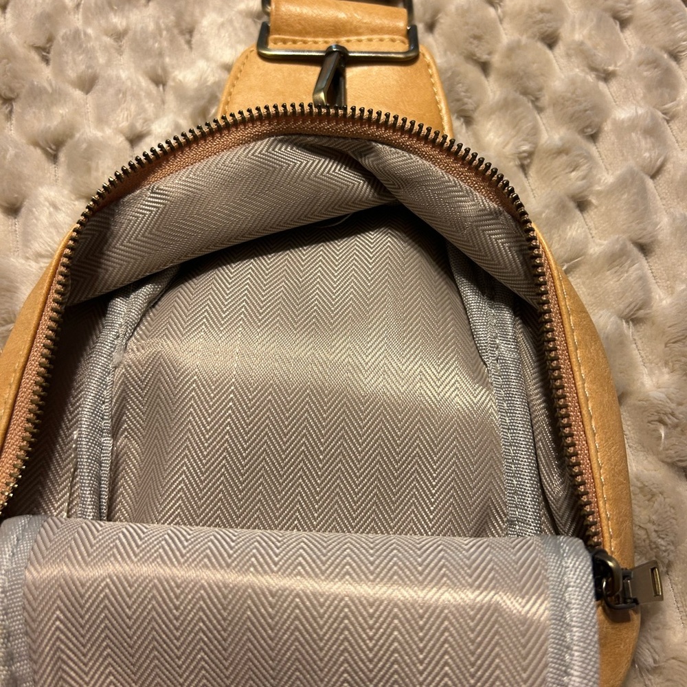 Tan Leather Men's Bag